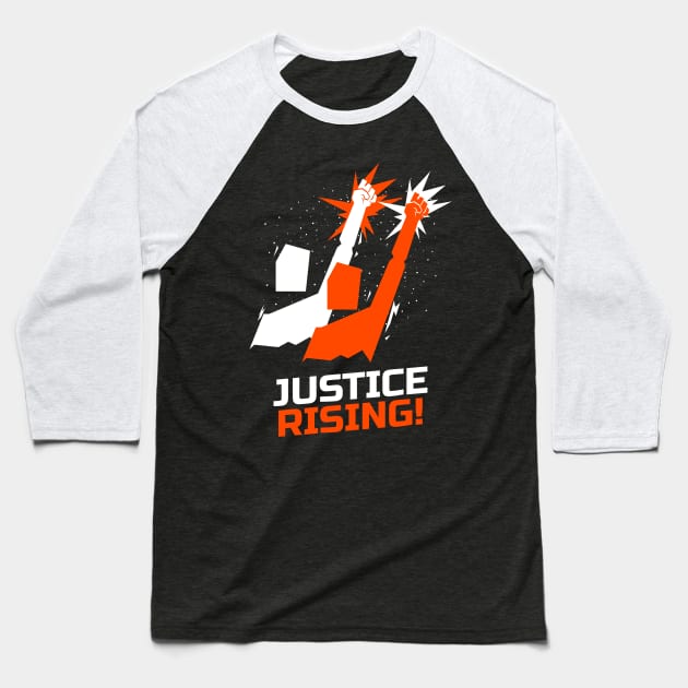 Rising Justice Baseball T-Shirt by Phillie717